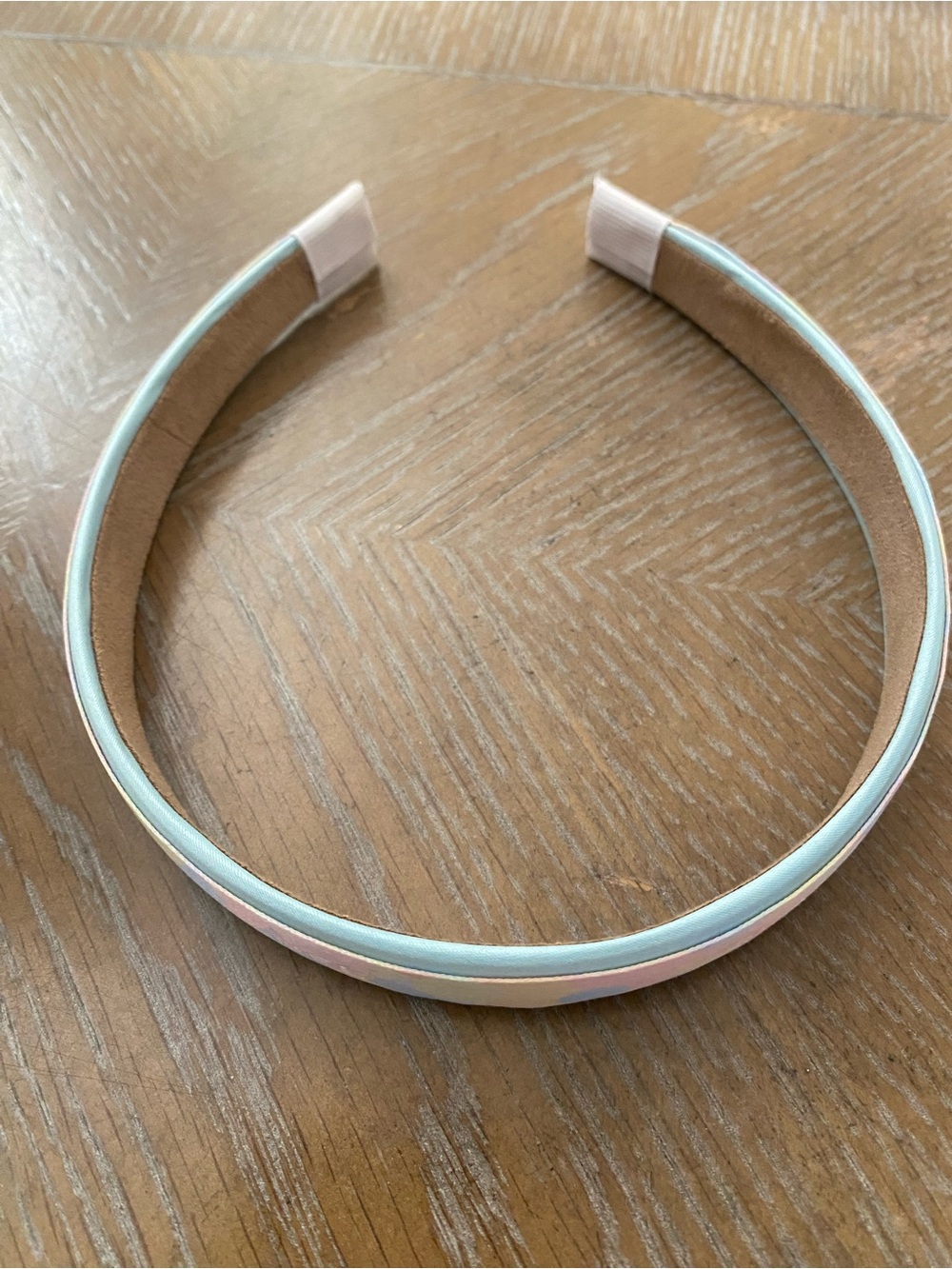Chanel Ribbon Pastel Bubbles Headband in Light Blue - Picture 6 of 7